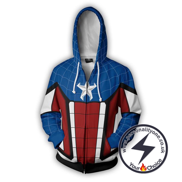 Captain America Hoodie Jacket